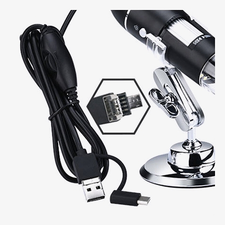 3-in-1 USB digital microscope interface