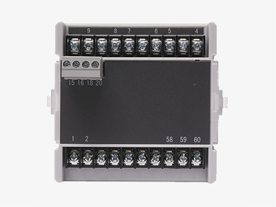 3 phase AC digital panel ammeter with terminal block
