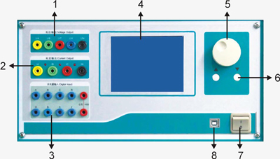 3 phase protection relay tester details