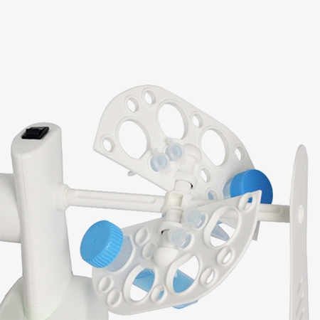 3D variable-speed rotating mixer full angle adjustment