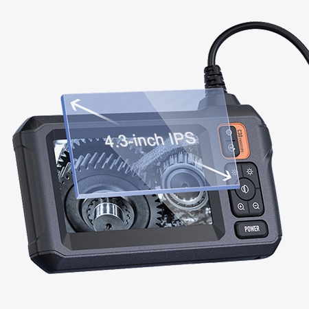 4.3" inspection camera IPS display