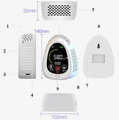 4 in 1 smoke detector details