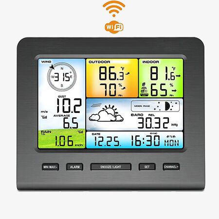 5 in 1 wifi weather station detail