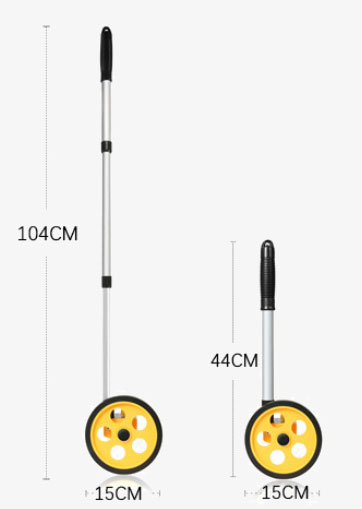 5 Inch measuring wheel dimension