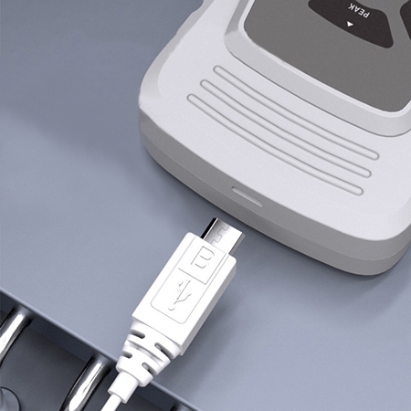 Digital push pull force gauge detail