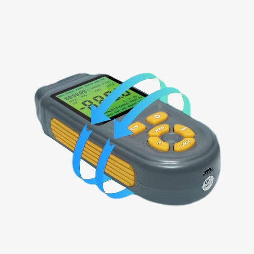 Digital manometer selectable unit