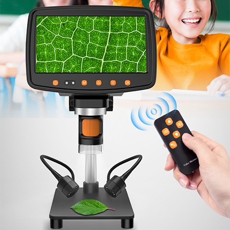 7-inch 1000X digital microscope wireless remote control