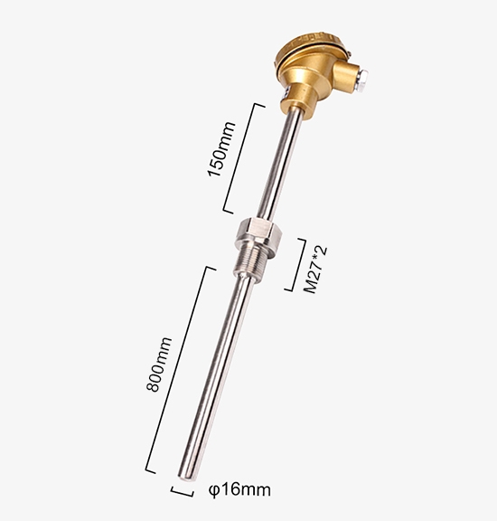 800mm thermocouple size