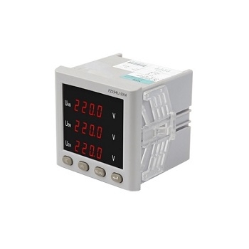 3 phase ac digital panel volt meter