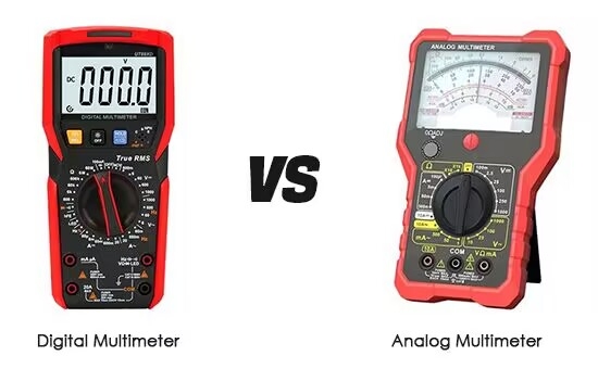 Analog multimeter vs digital multimeter