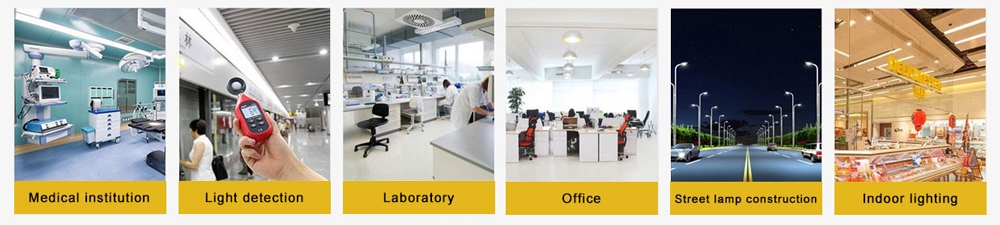 Applications of lux meter