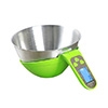 Digital kitchen scale with a detachable bowl