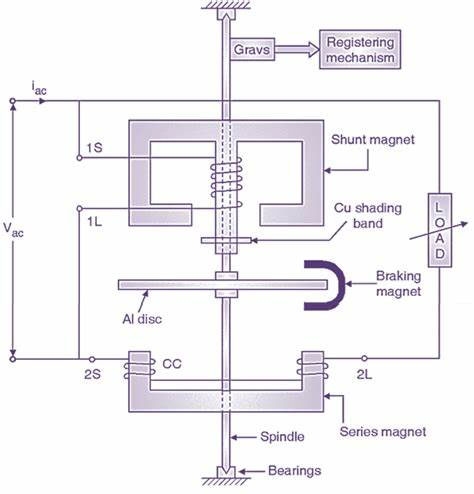 Energy meter working principle