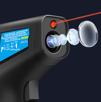 IR thermometer with high precision sensor