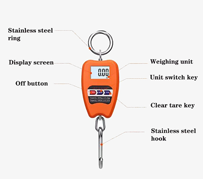 Portable crane scale function