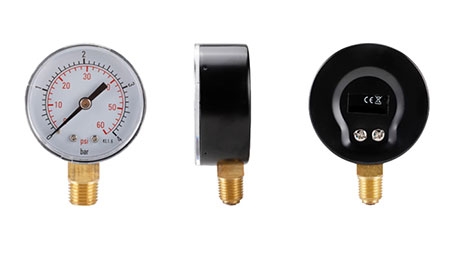 pressure gauge all round diagram