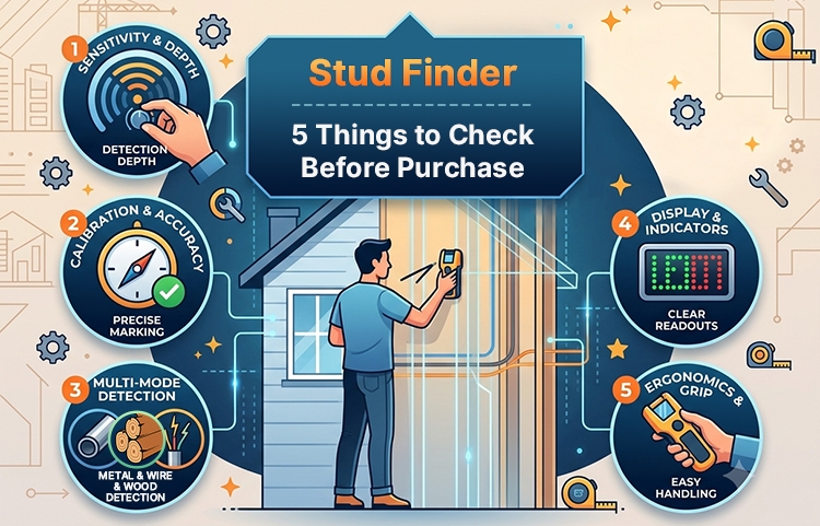 Stud finder 5 things to check before purchase
