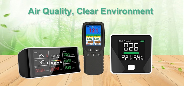 Types of air quality monitors