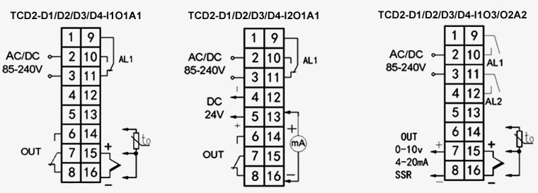 PID temperature controller wiring diagram