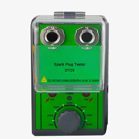 Adjustable voltage output for portable spark tester