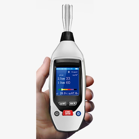 Air particle counter handheld image