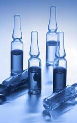 Ampoules for high voltage leak tester