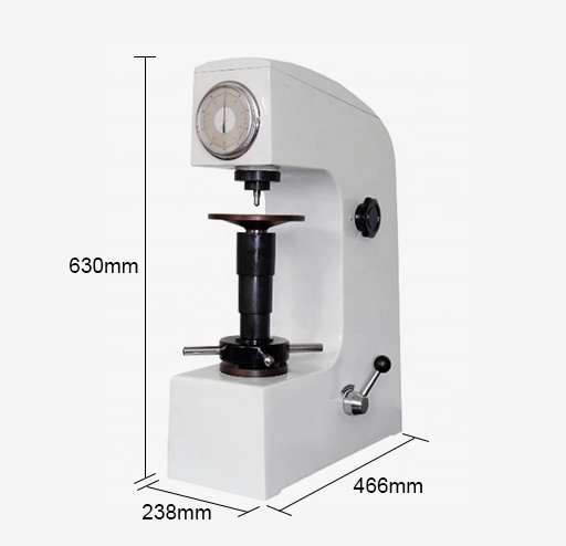 Analog rockwell hardness tester dimension