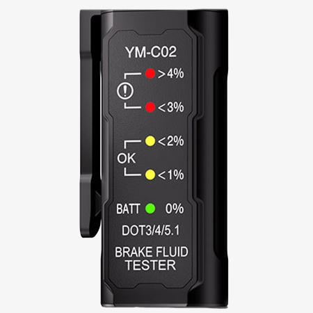 Automotive brake fluid tester detail