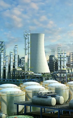 Ball mill for chemical industry