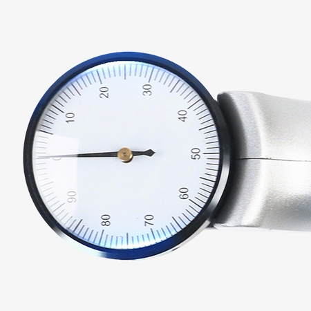 Barcol hardness tester equipped pointer display