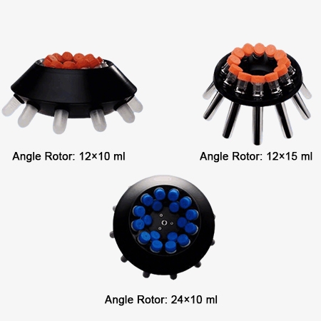 Benchtop centrifuge 4000 rpm different rotors