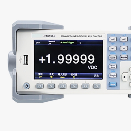 Benchtop digital multimeter detail