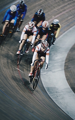 Bike computer for competitive cycling