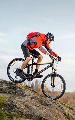 Bike computer for mountain biking