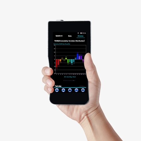 Bluetooth lux meter handheld image