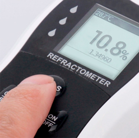 Brix refractometer lcd