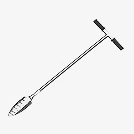 Characteristics of soil auger sampler with t handle