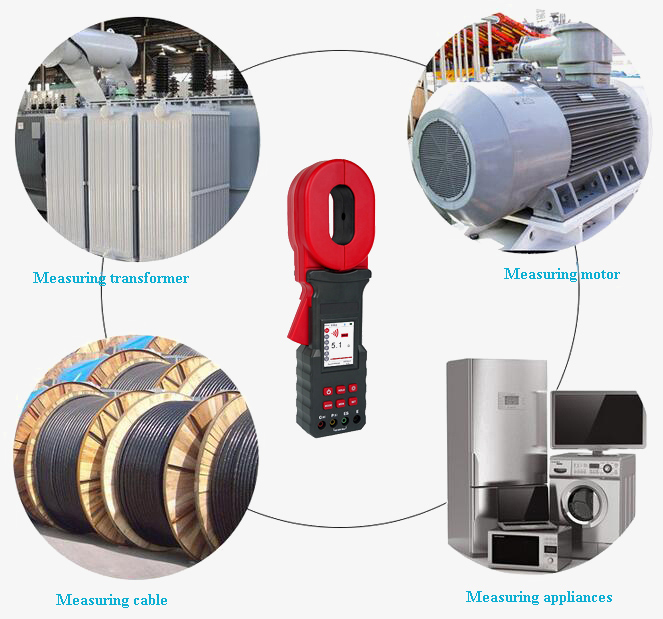 Clamp earth resistance tester applications