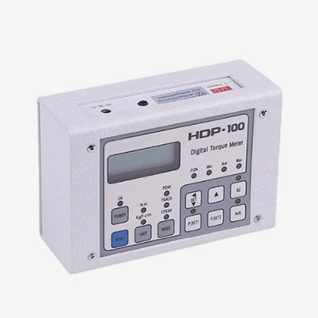 Clear LCD and intelligent button of digital torque meter for motor