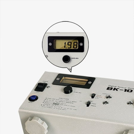 Clear LCD of digital screw torque meter