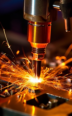 Coating thickness gauge for metal processing