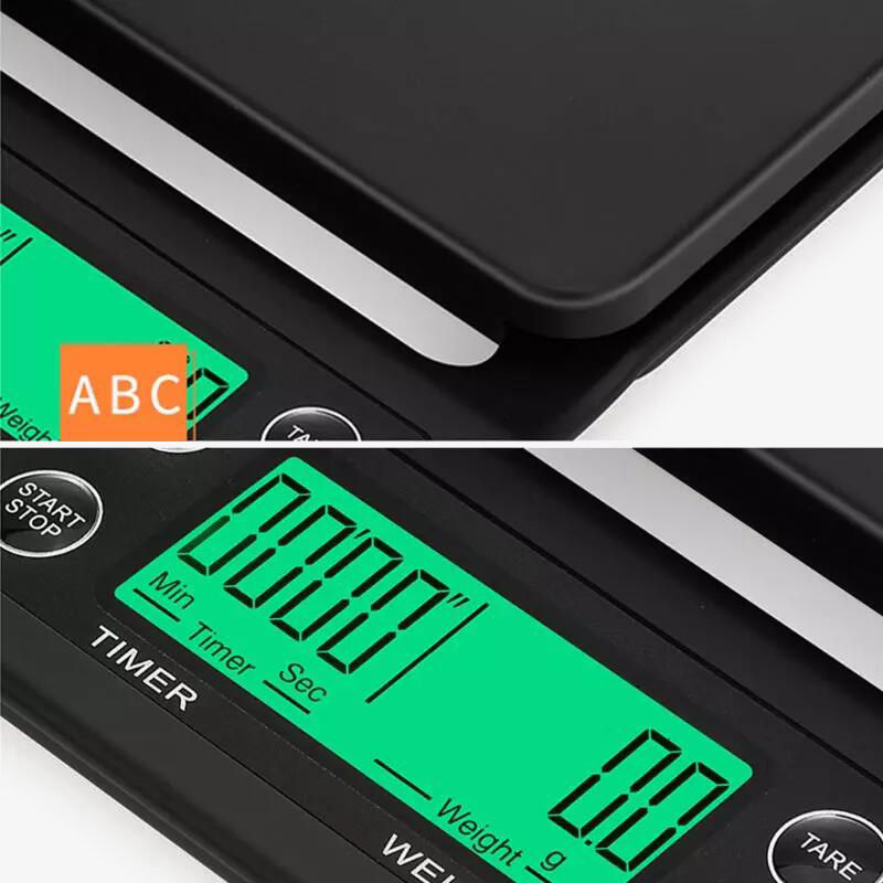 Coffee scale details