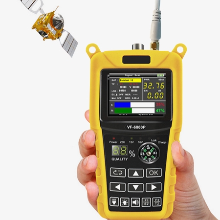 Color hd LCD of satellite tv finder
