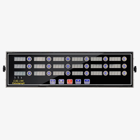 Commercial digital kitchen timer with 18 independent channels