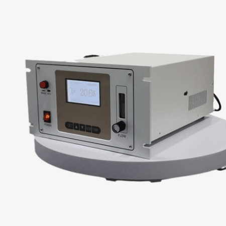 Compact nitrogen purity analyzer