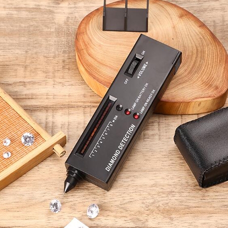 Compact structure of diamond tester pen