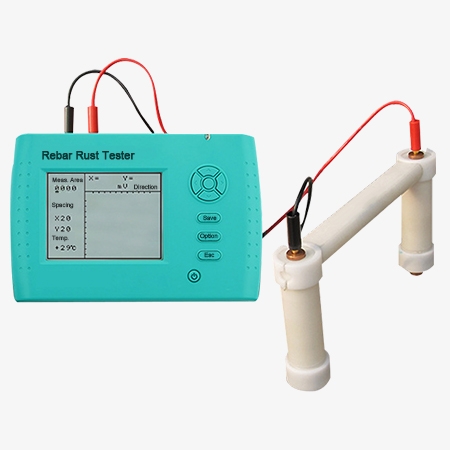 Concrete rebar corrosion analyzer