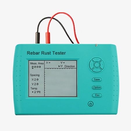 Concrete rebar corrosion tester