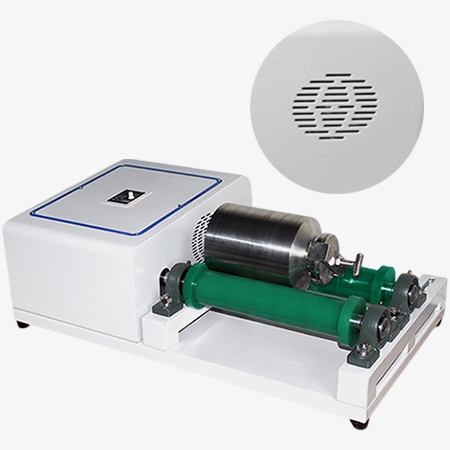 Cooling fan hole in lab roller ball mill