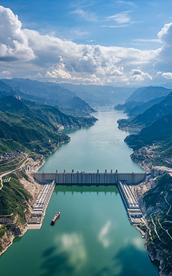 Depth sounder for hydropower systems